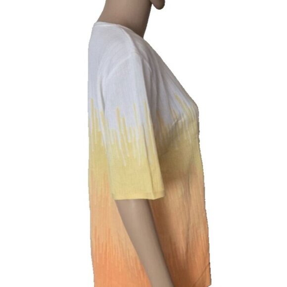 Alfred Dunner multicolor Knit Top short sleeve size XL - Picture 4 of 6